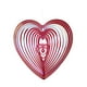 thumbnail image 3 of Dispositivo disuasorio de aves, adorno colgante en forma de corazón, regalo creativo para mamá y mujer. Rojo, 3 of 8