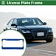 thumbnail image 2 of Marco de Placa de Matrícula de Acero Inoxidable para Automóvil Delante Detrás Soporte de Placa de Matrícula 2 Agujeros Azul Horneado 1 Pc Marco Ancho de Agujero Redondo, 2 of 7