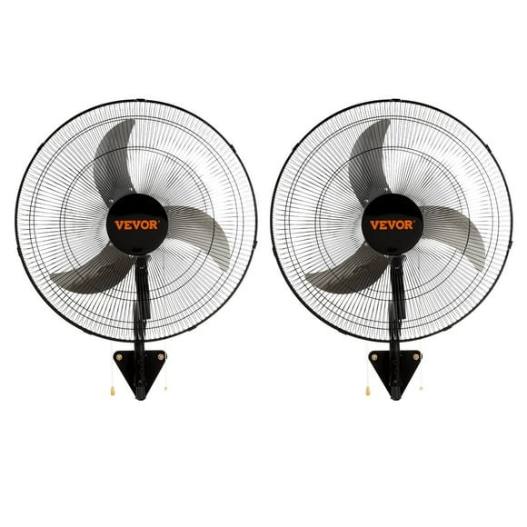 Ventilador de pared VEVOR de 18 pulgadas, oscilante, 3 velocidades, 4000 CFM