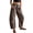 Classic Leopard, variant on Women's Leopard Y2K Vintage Mid Rise Stretchy Barrel Jeans Loose Wide Leg Cropped with Pockets