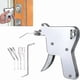 thumbnail image 1 of Flkwoh 6 Pcs Padlock Repair Tool Tool Set Serrurier Ouvre-porte De Pratique Crochetage Outils De Crochetage Avec Une Forte Jump Head, 1 of 4
