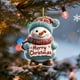 thumbnail image 1 of Christmas 2D Decoration Christmas Decorations Christmas Tree Pendant, 1 of 6