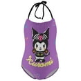 thumbnail image 5 of Kuromi And My Melody Girls One Piece Swimsuits Hawaiian Summer Swimwear Beach Bathing Suit Outfits, 5 of 7