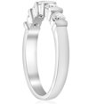 thumbnail image 4 of Pompeii 1/2ct 5-Stone Diamond Anniversary Wedding Ring 14K White Gold (G/H,VS), 4 of 4