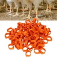 thumbnail image 1 of Chicken Foot Ring, Clip 100pcs Poultry Foot Clip, Red Foot Ring For Foot Ring Bird Buckle Chicken, 1 of 8