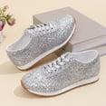 thumbnail image 5 of YOUYEDIAN Orthopedic Dress Shoes for Women Arch Support Slip on Non Slip Running Shoes Wide Mesh Stretch Work Shoes Comfortable 2026 Foam Shoes (Silver), 5 of 6