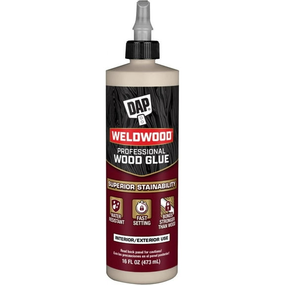 DAP Weldwood Professional Wood Glue, 16 Oz 7079800481