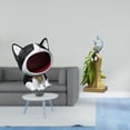 thumbnail image 2 of Estatua de gato, estatua de escritorio, estatua de , figura de resina, adorno de animal, cuenco decorativo, adecuado para sala de estar, dorm, 2 of 8