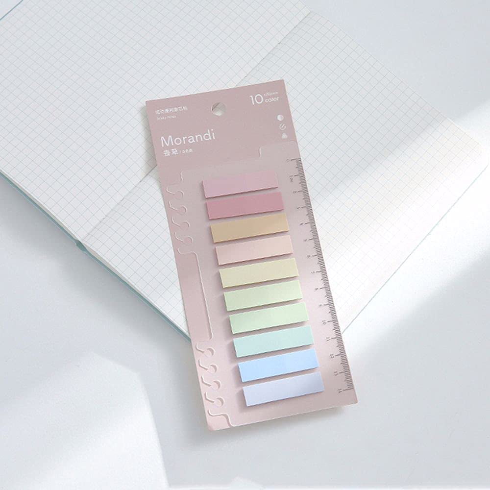 6 Colors Set Novelty Sticky Notes Memo Pad Loose-leaf Index Sticker Bookmark/ 
