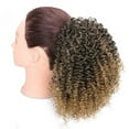 thumbnail image 2 of Wig with Bangs, Wigs for Women, Wig Lady Hair Buds Small Curly Hair Curly Hair Bun, 2 of 4