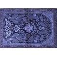 thumbnail image 1 of Ahgly Company Indoor Rectangle Persian Blue Traditional Area Rugs, 3' x 5', 1 of 4