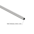 thumbnail image 3 of Uxcell 2Pack 4mm x 0.5mm x 400mm 304 Stainless Steel Tube for Industry Machinery, 3 of 6
