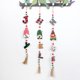 thumbnail image 3 of Letrero de alegría de Navidad JAMW 3 uds letras de madera a cuadros de búfalo, 3 of 5