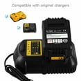 thumbnail image 4 of TurboCell 20V 6.0Ah battery for DeWalt DCF883L2 DCF885 DCF885L2 DCG412 DCS391B DCD780B DCS391B, 4 of 5