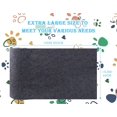 thumbnail image 4 of Tapete autoadhesivo para rascar para gatos, 98 x 15.7 pulgadas, protector de arañazos duradero para sofá, árbol de gato, estante, protector de muebles recortable, gris oscuro, 4 of 6