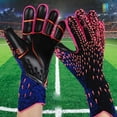 thumbnail image 2 of TELOLY Goalie Gloves Anti-Static Goalkeeper Gloves Fashion-Forward Youth Football Gloves Versatile Wear Fluorescent Green, 2 of 2