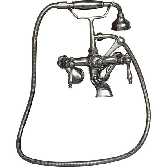 Barclay 4604-ML-ORB Elephant Spout with Handheld Shower,Hose Swivel Mounts