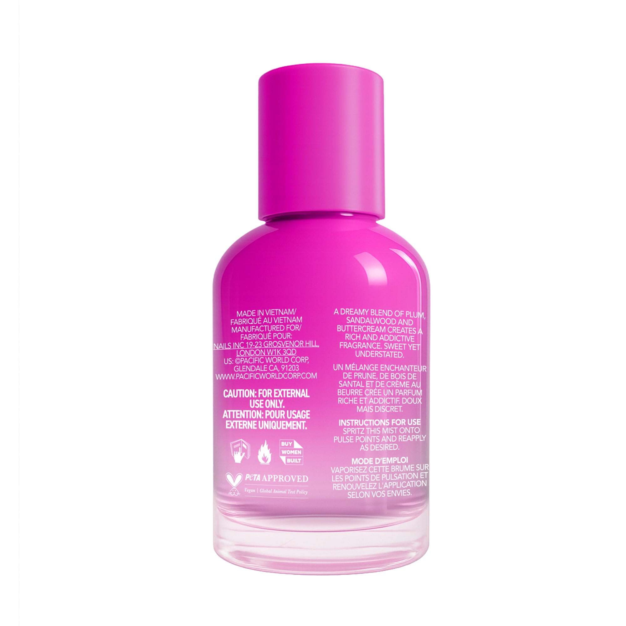 HOLLER Glossi Girl Daydream Plum Scented Eau De Parfum, 1.69 fl oz