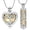 Gold-2pc, variant on Tree of Life Urn Necklace for Ashes Cremation Jewelry with Hollow Vial Cylinder Keepsake Memorial Lockets Ashes Holder for Women Men Pet