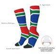 thumbnail image 5 of Women's Knee High Socks South African Flag Thermal Soft Knee Long Socks, 5 of 7