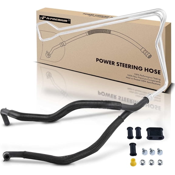 A-Premium Power Steering Hose Return Hose Line Assembly Compatible with Ford Mustang 2007 2008 2009 5.4L Cooler Tube