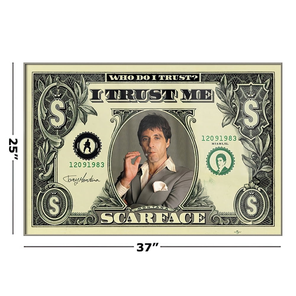 Scarface Million Dollar Bill 