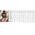 thumbnail image 7 of Infant Toddler Baby Boy Girl Thanksgiving Outfit Smiley Hoodie Sweatshirt Top Stripe Pants 2Pcs Set, 7 of 7