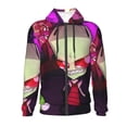 thumbnail image 7 of Invader Zim Teenager Hoodies Shirt Zipper Sweatshirts Hooded Hoody Clothes Coat For Boys Girls, 7 of 7