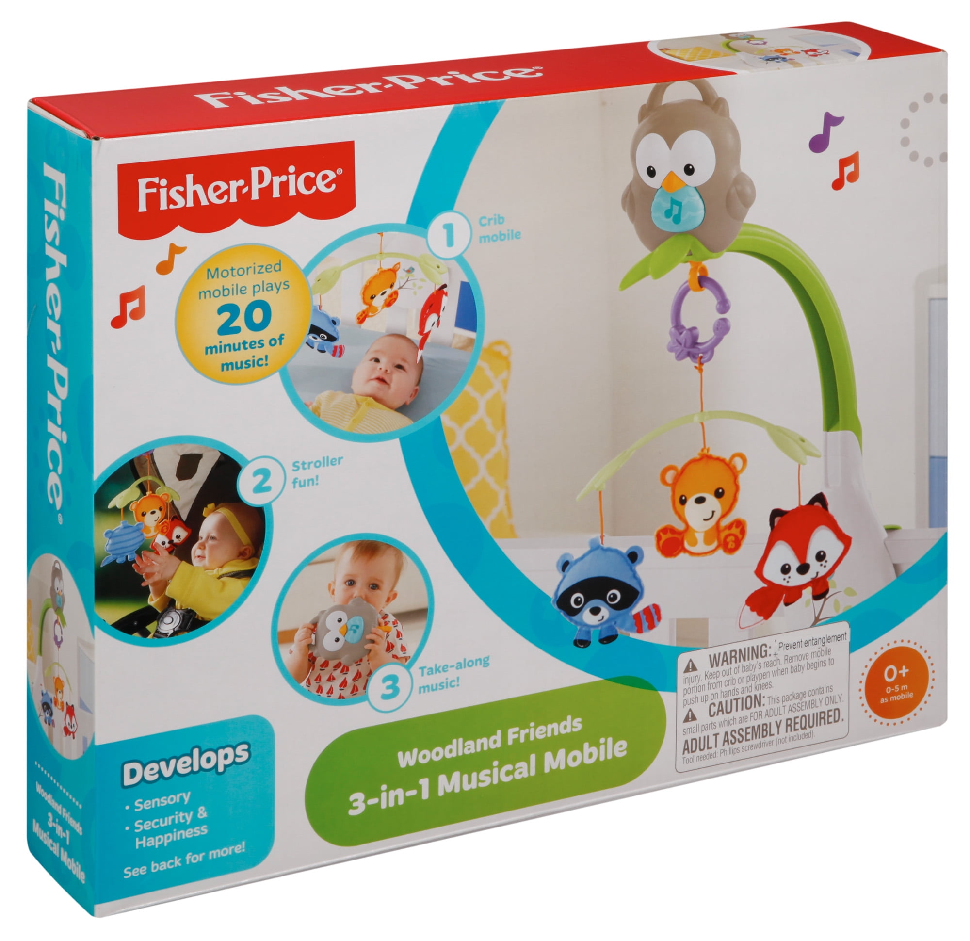 Fisherprice Woodland Friends In Musical Mobile Walmartcom - fisherprice woodland friends in musical mobile walmartcom -