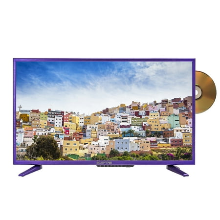 Sceptre 32" Class HD (720P) Purple LED TV (E325UD-SR) with Built-in DVD