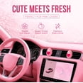thumbnail image 4 of Air Jungles Car Air Freshener Vent Clip- Honey Peach Scent, 6 Ct up to 180 Days, 4 of 7