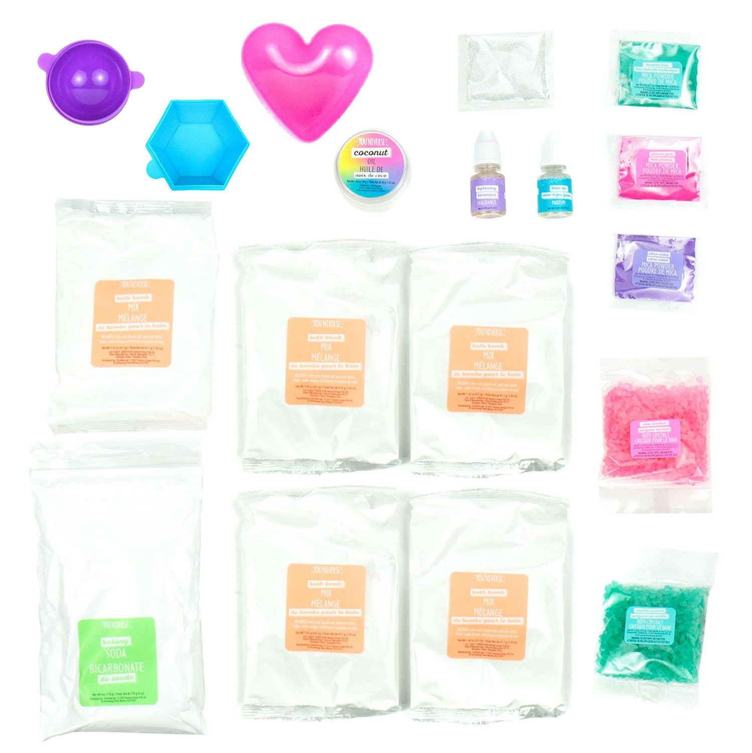 YOUniverse Crystal Bath Bombs, Create Your Own Bath Bombs