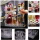 thumbnail image 2 of Organizador de Maquillaje Giratorio,Organizador de Maquillaje Giratorio 360° en forma de Carrusel Ajustable, Gran Capacidad, Porta Perfumes Giratorio, Organizador y Almacén para Maquillaje, 2 of 7