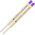 thumbnail image 3 of Lanier Combo Pack - 2 Pack - Monteverde SoftRoll Ballpoint P13 Paste Ink Refill Compatible with most Parker Style Ballpoint Pens - Purple (Medium Tip 0.7mm), 3 of 3