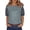 Silver, variant on Laqbezok Women's Shiny Sequin Short Sleeve Top, Pullover Puff Sleeve Patchwork Blouse, Casual Sparkly Party Outfit