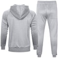 thumbnail image 2 of Men's Casual Tracksuit Set Long Sleeve Full-Zip Running Jogging Athletic Sweat Suits, 2 of 9