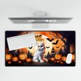 thumbnail image 4 of Mummy Persian Happy Halloween with Pumpkins Bats Spooky Fun Desk Mat Full Keyboard Mouse Pad Cat Lover Kitten Owner Gifts Large Mousepad - 00019, 4 of 5