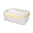 thumbnail image 2 of Contenedor de almacenamiento de alimentos, caja de aperitivos y ensaladas sellada, portátil con tapas, fiambrera de frutas, contenedor de comida para SG, 2 of 8