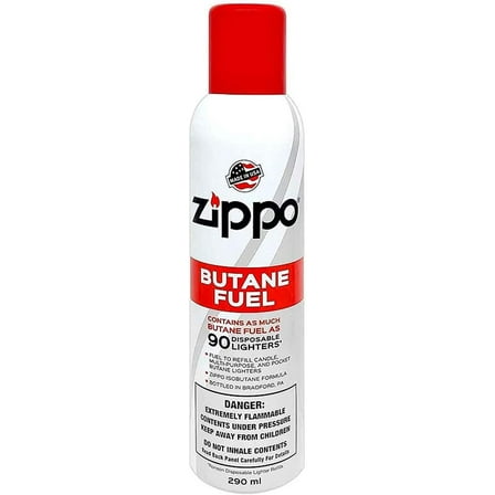 Zippo Butane Fuel, 5.82 oz, 2 Pack