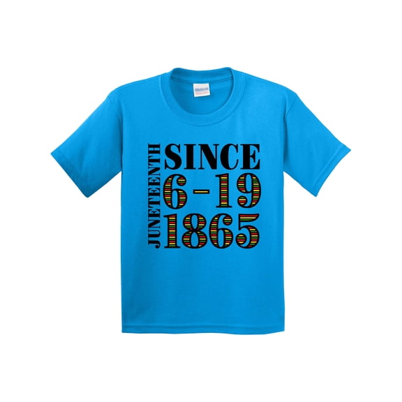 Inktastic Juneteenth Since 6-19-1865 Youth T-Shirt