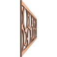 thumbnail image 3 of Ekena Millwork 46 3/4"W x 10"H x 1/4"T Hemingway Fretwork Moulding, Alder, 3 of 13