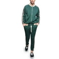 thumbnail image 4 of Men's G Track Suits 2 Piece Sweatsuit Set ST575 - Green - 3X-Large, 4 of 6