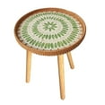 thumbnail image 4 of Luzkey Side Table, End Table, Multifunctional, Home Decoration, Round Tea Table, Bedside Table for Bedroom, Indoor, Balcony, Living Room Green Grape 40cm, 4 of 8
