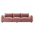 thumbnail image 6 of Sofa, Velvet, Pink, Modern Contemporary Urban Design, Living Lounge Room Hotel Lobby Hospitality, 6 of 7