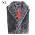 thumbnail image 2 of Ounissouiy Albornoz de felpa y cálido para mujer y hombre, camisón de manga larga para dormir Juegos de accesorios de baño SG, 2 of 6
