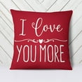 thumbnail image 5 of Moocorvic Under $1 Red Throw Pillows Covers for Couch, Valentines Day Gifts for Women, Valentines Day Decor for Wedding Party Bedroom Sofa, 5 of 7