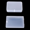 thumbnail image 2 of Rectangular Transparent Clear Storage Box Collection Container, 2 of 11