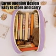 thumbnail image 4 of RKSTN Pencil Cases Pencil Case Large Capacity Pen Pencil Storage Box Storage Bag Large Capacity Storage Stationery Storage Box Zippered Suitable for School and Office Use, 4 of 5