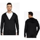 thumbnail image 3 of Ceisia Men's Athletic Hooded Zip-Up Jacket | Slim-Fit Sweatproof Training & Outdoor Sports Top Gift, 3 of 5