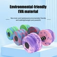 thumbnail image 6 of Hyasfey 1/2Pcs Water Sports Dumbbells Water Workouts Easy Grip Foam Barbells High-density EVA Fitness Dumbbells, 6 of 7